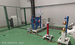 精準交付高效調試，雷電沖擊電壓試驗系統成功交付